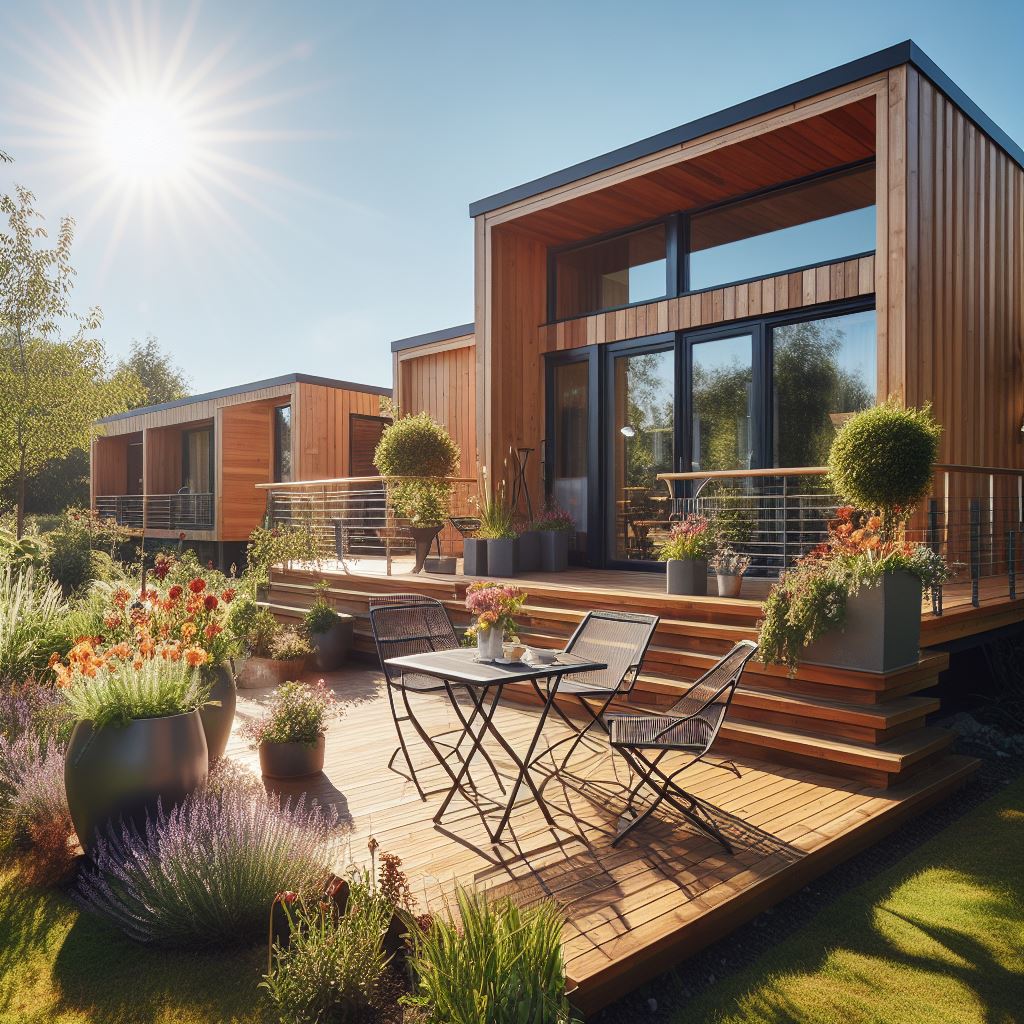 Moderne recreatiewoning